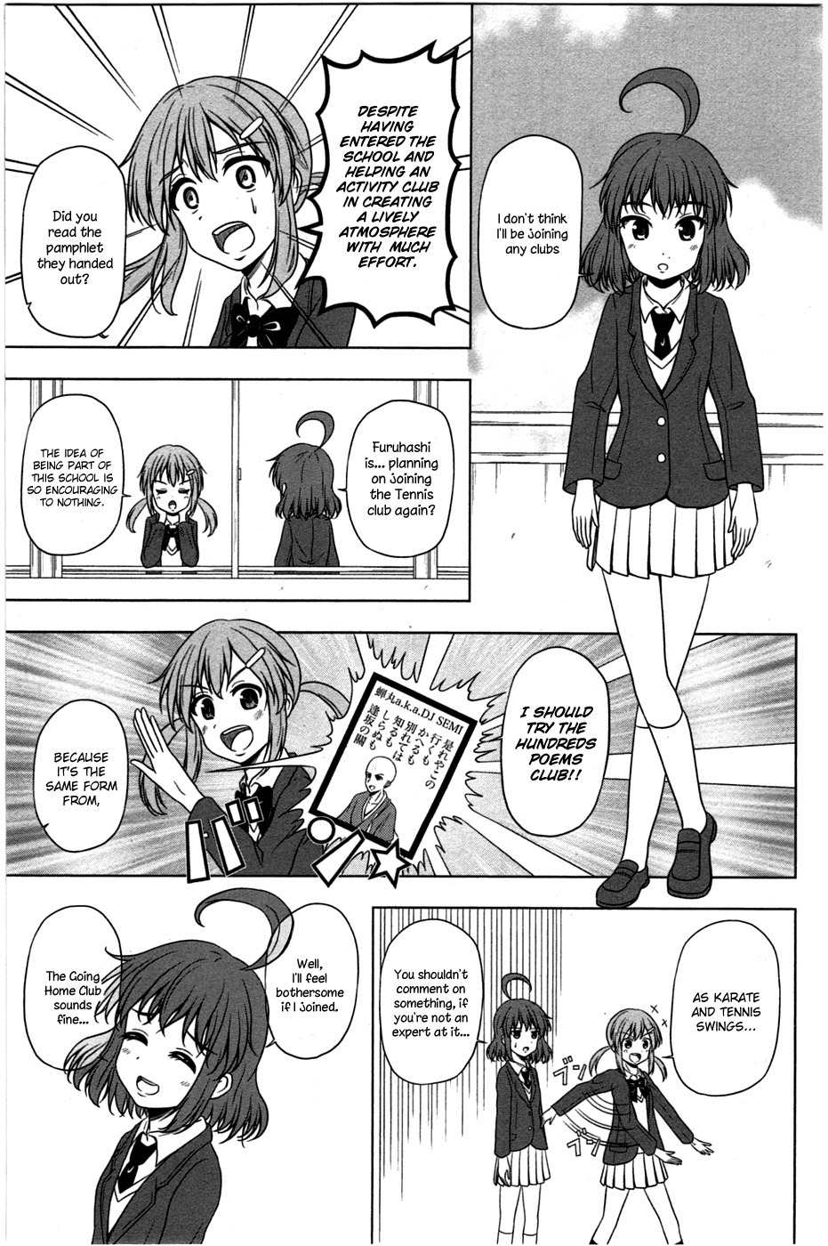 Kitakubu Katsudou Kiroku Chapter 1 page 8 - Chapter 1: Going Home Club Applicants