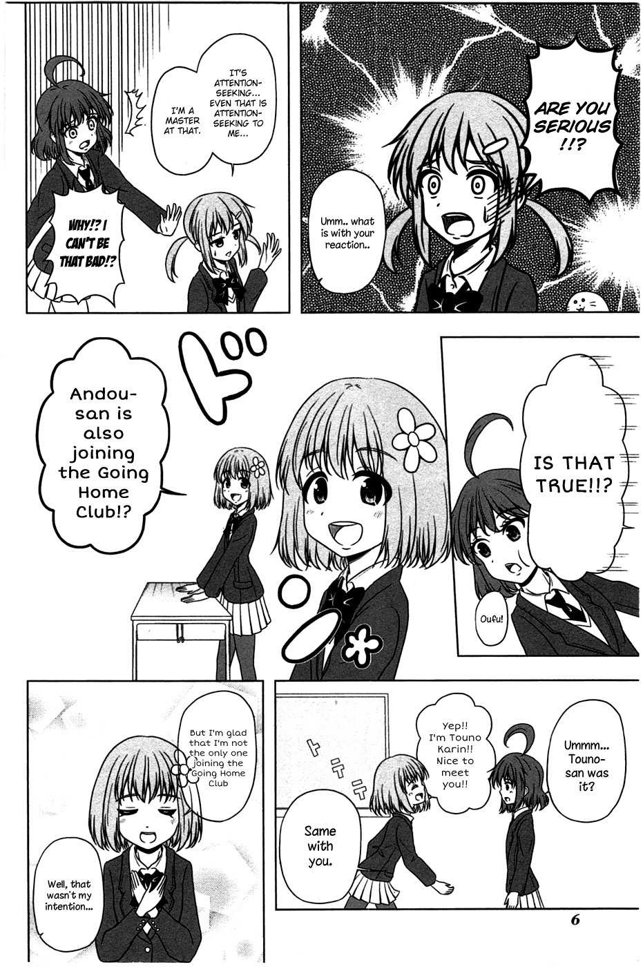 Kitakubu Katsudou Kiroku Chapter 1 page 9 - Chapter 1: Going Home Club Applicants