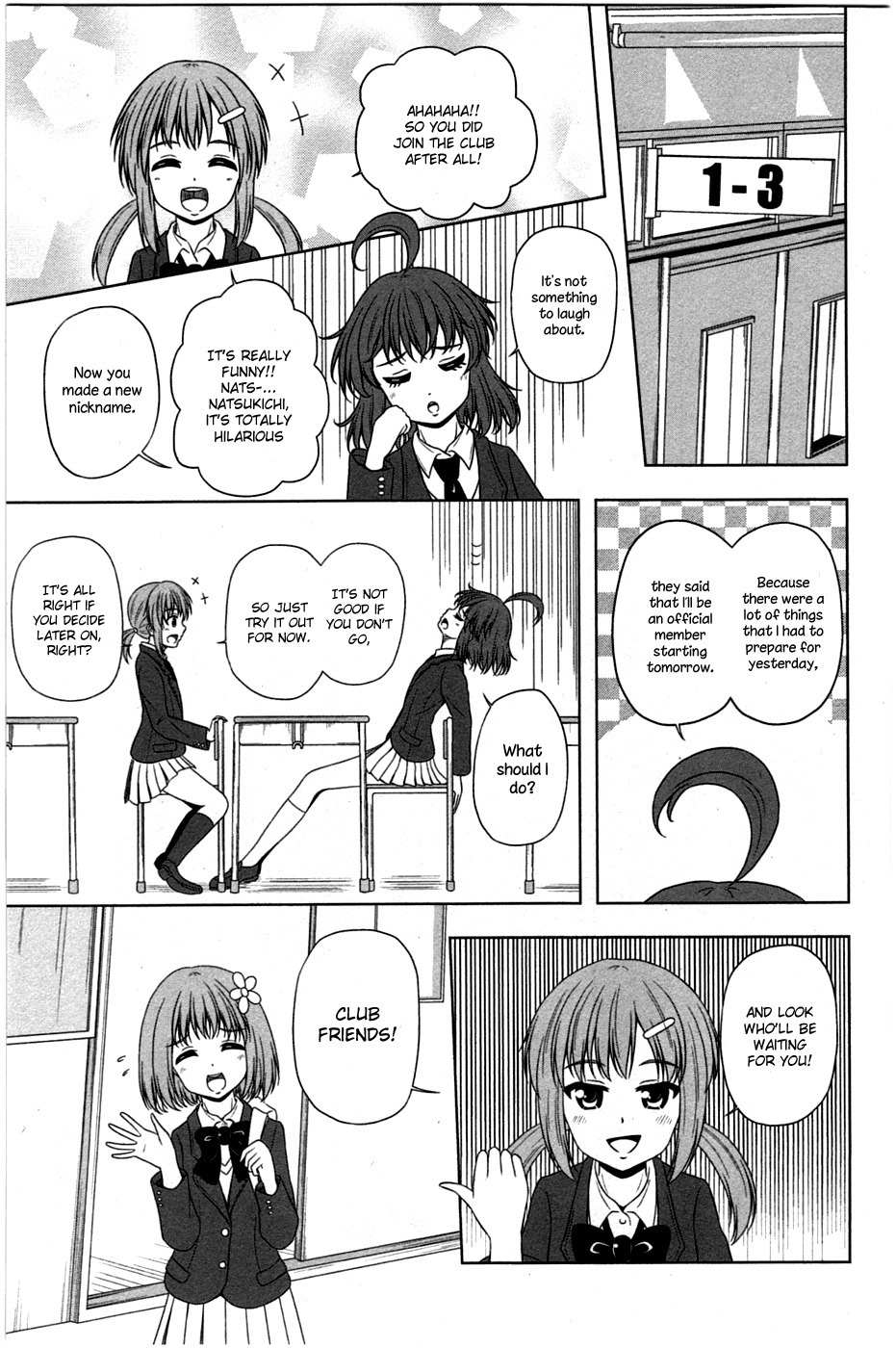 Kitakubu Katsudou Kiroku Chapter 2 page 2 - Chapter 2: "Since It's a Short Life, I'm Going Home," Maidens