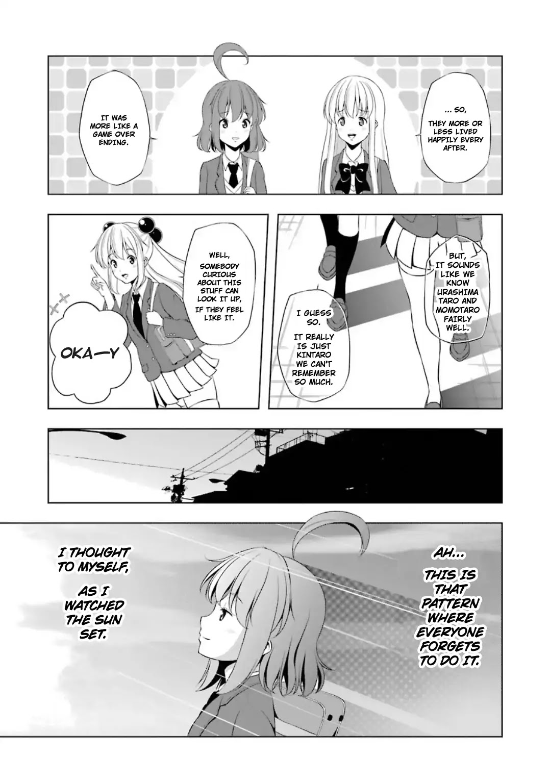 Kitakubu Katsudou Kiroku Chapter 20 page 13 - Chapter 20: Vaguely Remembered Fairy-tale Book