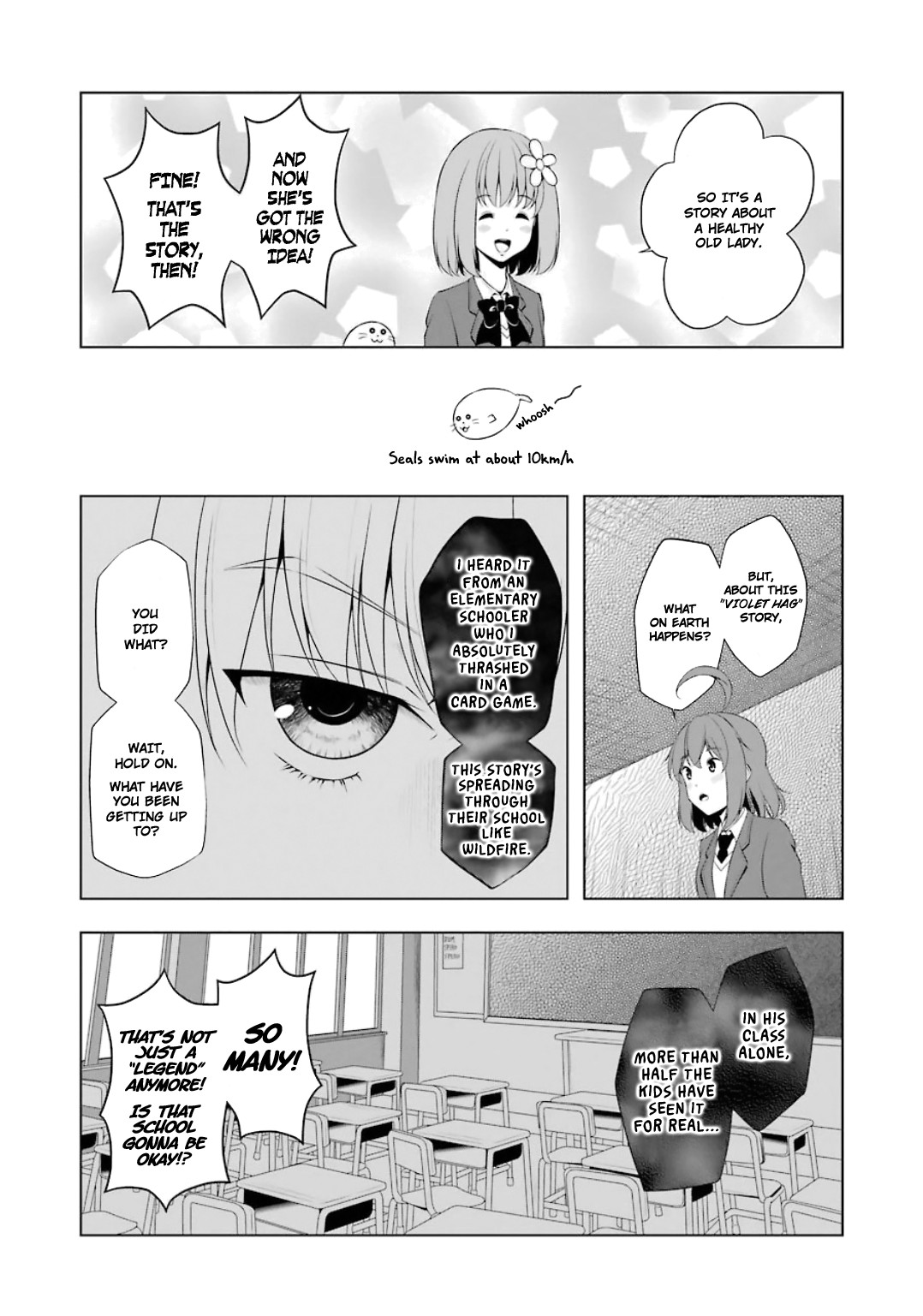 Kitakubu Katsudou Kiroku Chapter 22 page 5 - Chapter 22: Fear of Urban Legends