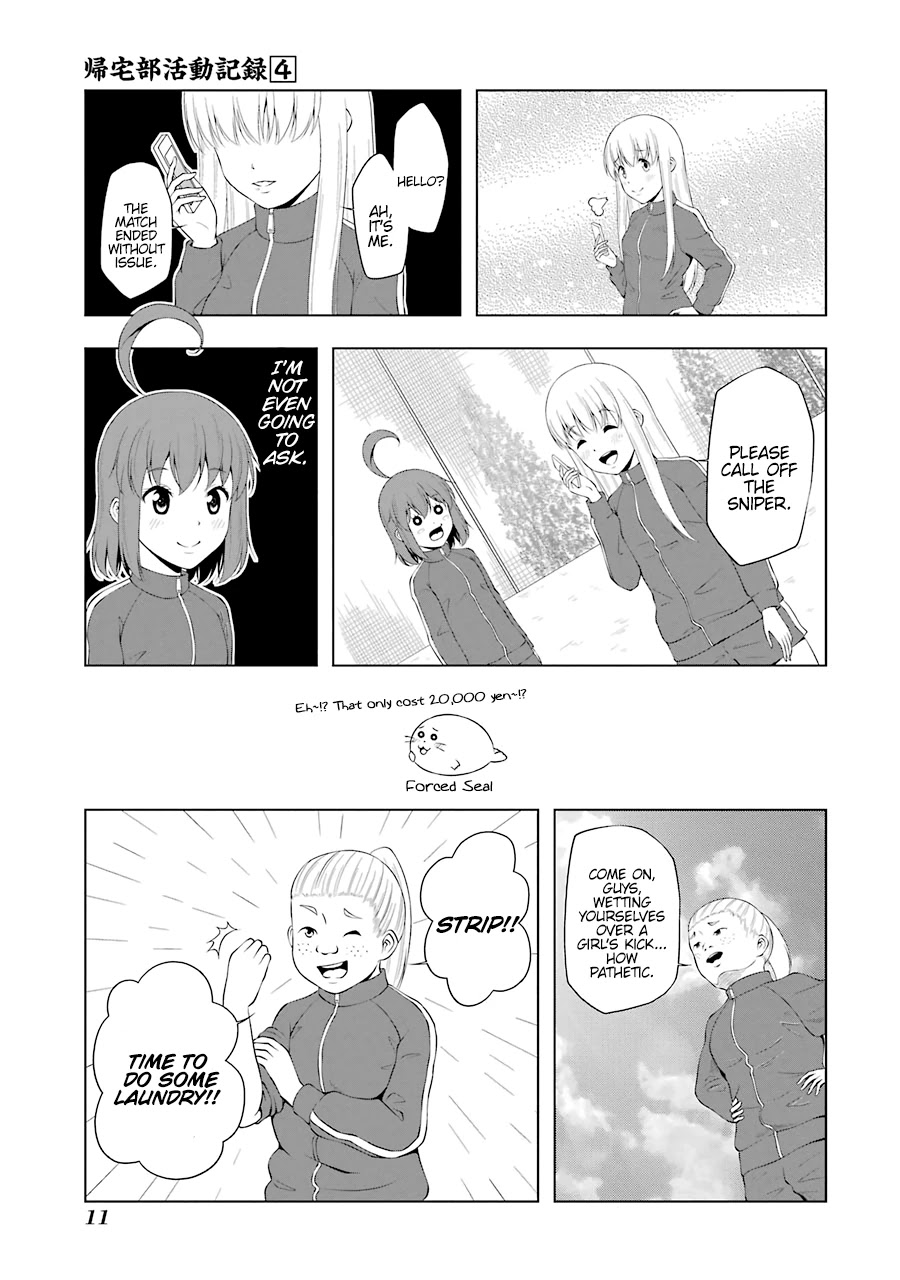 Kitakubu Katsudou Kiroku Chapter 39 page 12 - Chapter 39: Settle It!! Bullet Shot!!