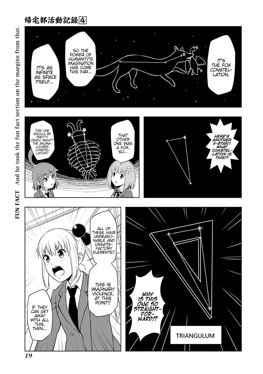 Kitakubu Katsudou Kiroku Chapter 40 page 7 - Chapter 40: Starry Sky Imagination
