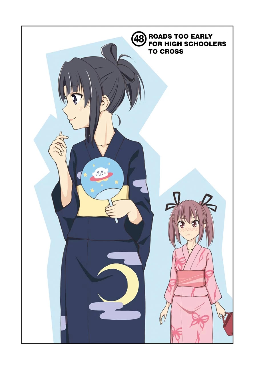 Kitakubu Katsudou Kiroku Chapter 48 page 2 - Chapter 48: Roads Too Early for High Schoolers to Cross