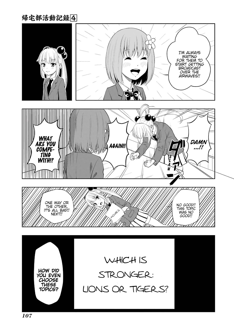 Kitakubu Katsudou Kiroku Chapter 48 page 7 - Chapter 48: Roads Too Early for High Schoolers to Cross