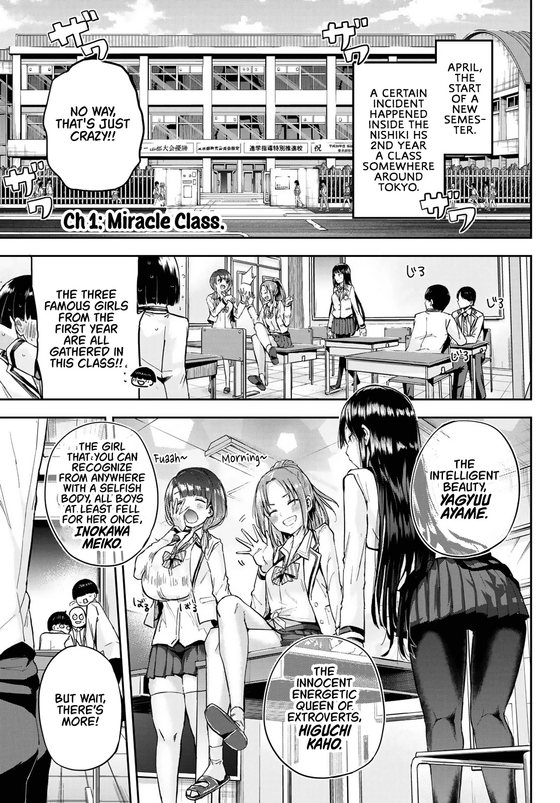 Kitazawa-kun Is in A class Chapter 1 page 4 - Chapter 1