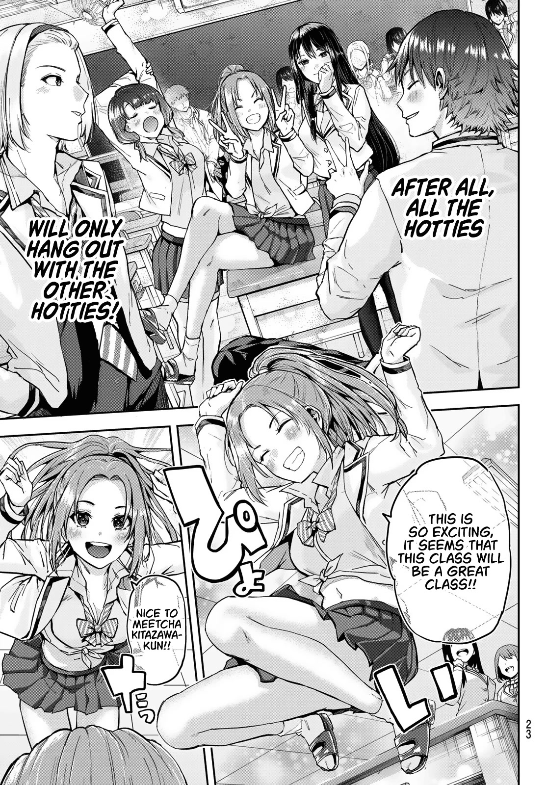 Kitazawa-kun Is in A class Chapter 1 page 8 - Chapter 1