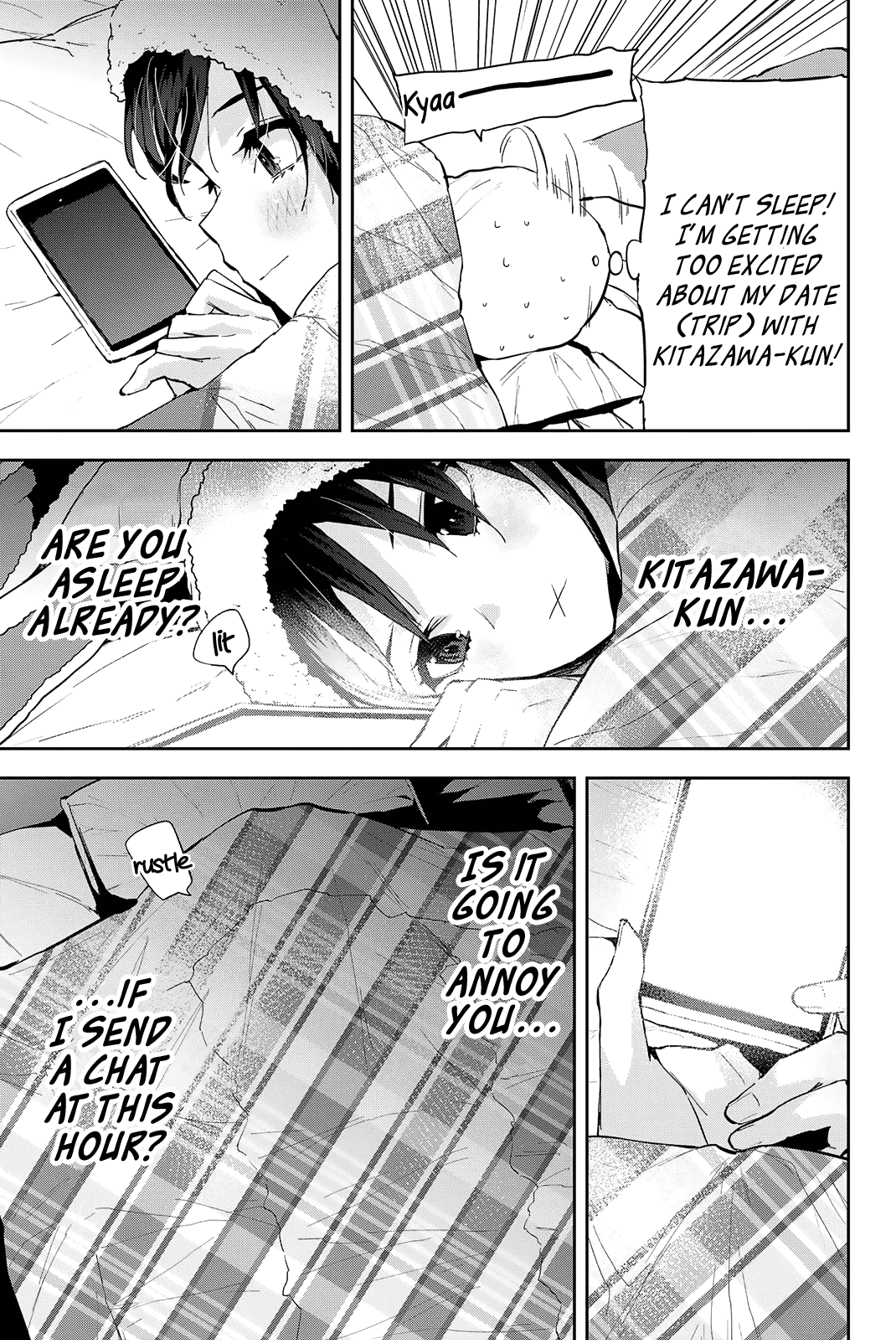 Kitazawa-kun Is in A class Chapter 15 page 22 - Chapter 15: Kitazawa and His Long-Awaited First Time (Part 1)