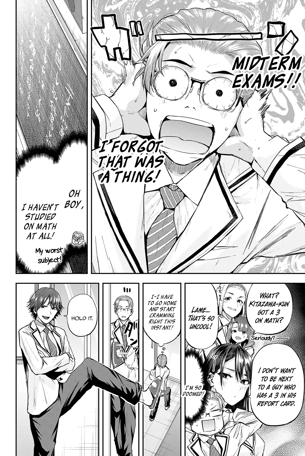 Kitazawa-kun Is in A class Chapter 15 page 3 - Chapter 15: Kitazawa and His Long-Awaited First Time (Part 1)