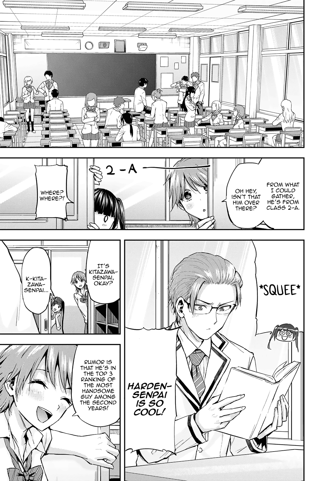 Kitazawa-kun Is in A class Chapter 18 page 10 - Chapter 18: Nagaishi Yuuno, a First-Year Student in the Basketball Club! (Part 1)