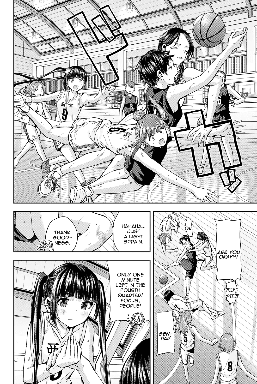 Kitazawa-kun Is in A class Chapter 19 page 3 - Chapter 19: Nagaishi Yuuno, a First-Year Student in the Basketball Club! (Part 2)