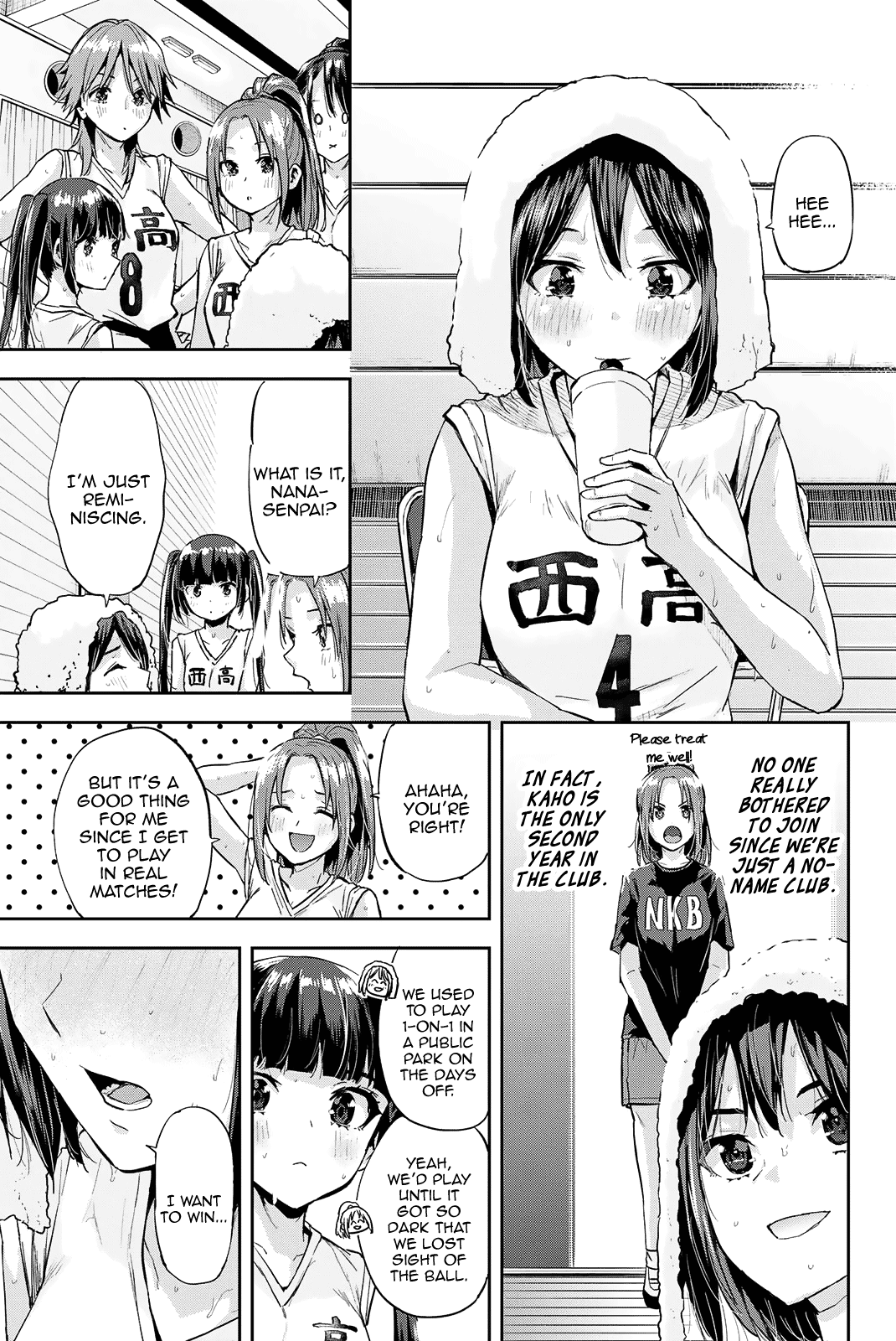 Kitazawa-kun Is in A class Chapter 20 page 11 - Chapter 20: Nagaishi Yuuno, a First-Year Student in the Basketball Club! (Part 3)