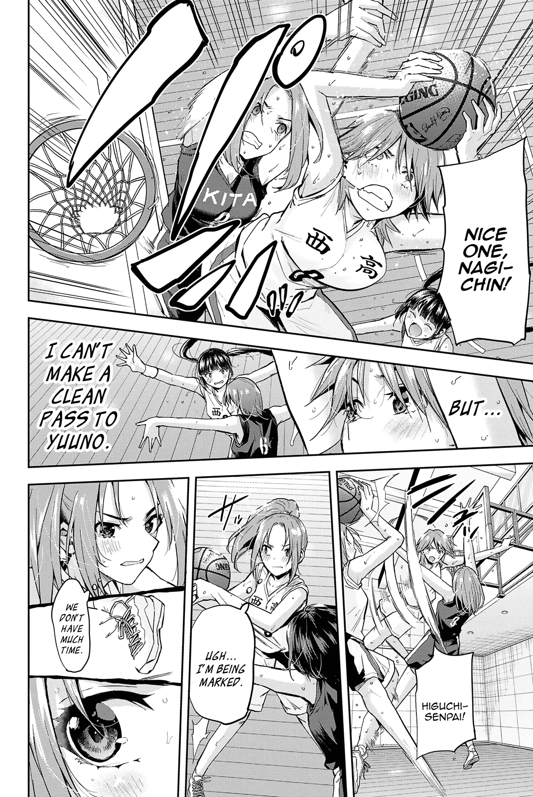 Kitazawa-kun Is in A class Chapter 20 page 14 - Chapter 20: Nagaishi Yuuno, a First-Year Student in the Basketball Club! (Part 3)