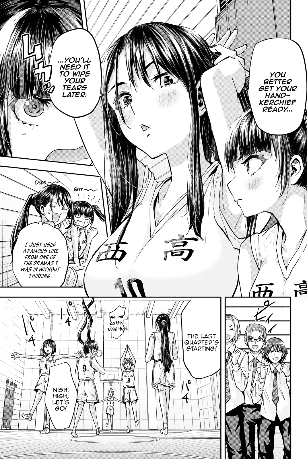 Kitazawa-kun Is in A class Chapter 20 page 5 - Chapter 20: Nagaishi Yuuno, a First-Year Student in the Basketball Club! (Part 3)