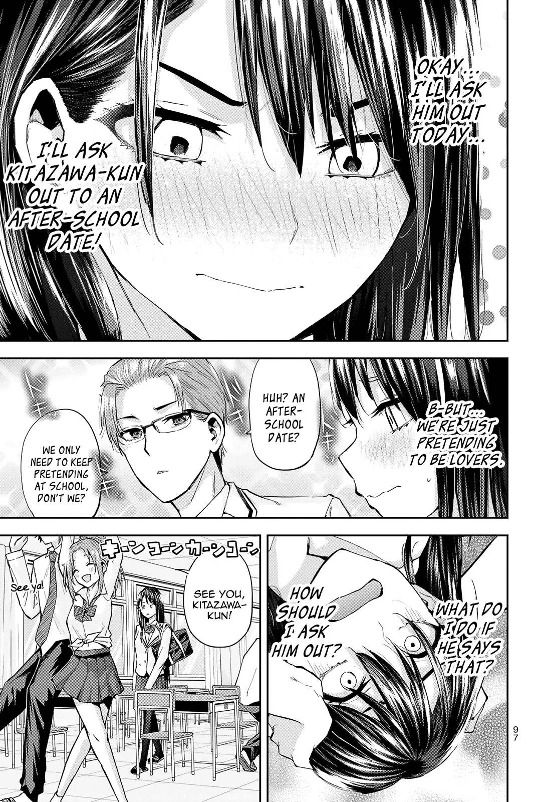 Kitazawa-kun Is in A class Chapter 21 page 4 - Chapter 21: Ayame Wants to Go on an After-School Date! (Part 1)