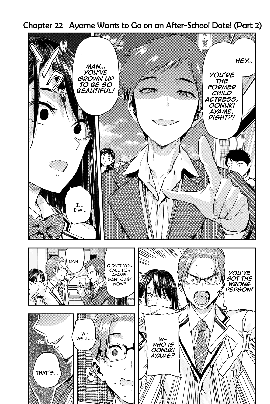Kitazawa-kun Is in A class Chapter 22 page 2 - Chapter 22: Ayame Wants to Go on an After-School Date! (Part 2)