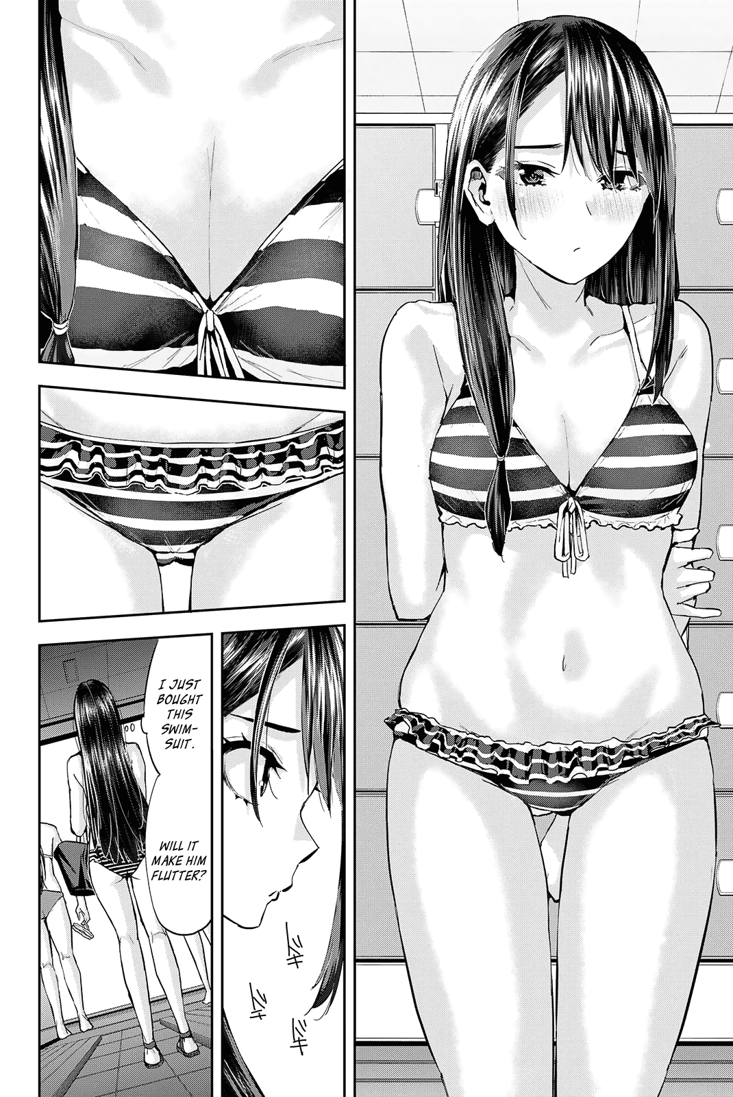 Kitazawa-kun Is in A class Chapter 23 page 7 - Chapter 23: Kitazawa and Ayame's Ho~t Summer Vacation! (Part 1)