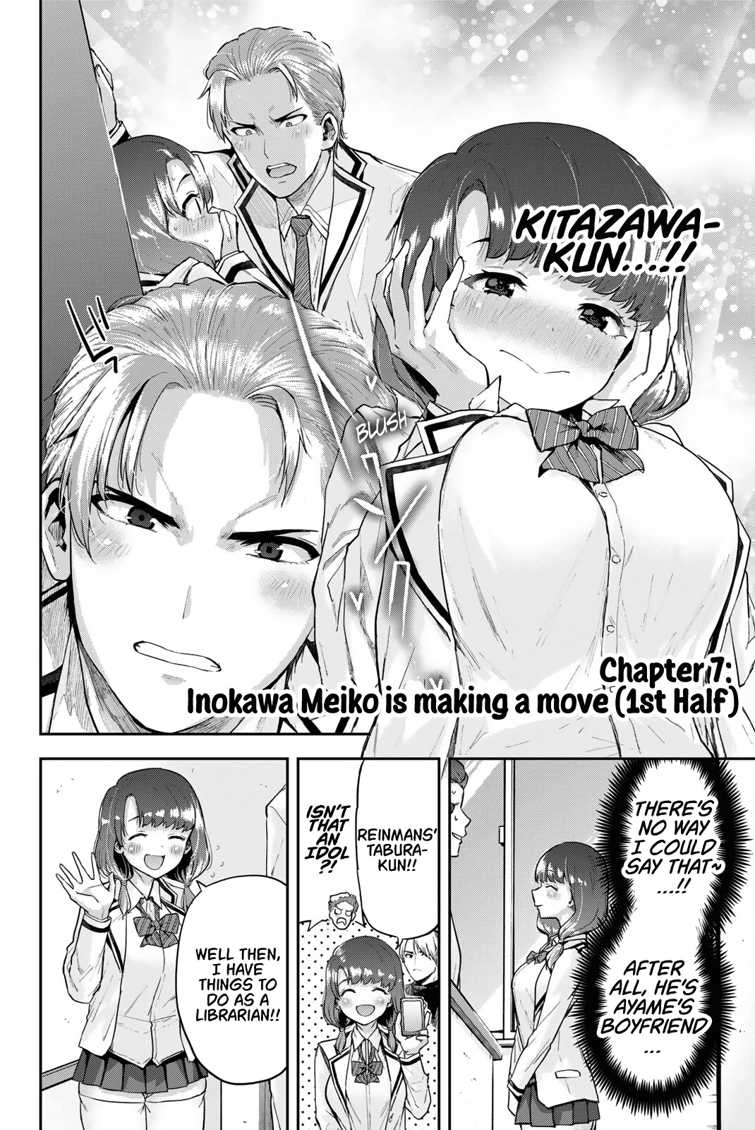 Kitazawa-kun Is in A class Chapter 7 page 2 - Chapter 7