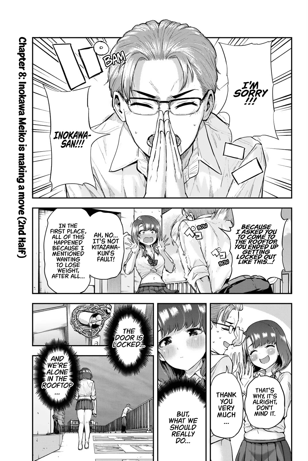 Kitazawa-kun Is in A class Chapter 8 page 1 - Chapter 8