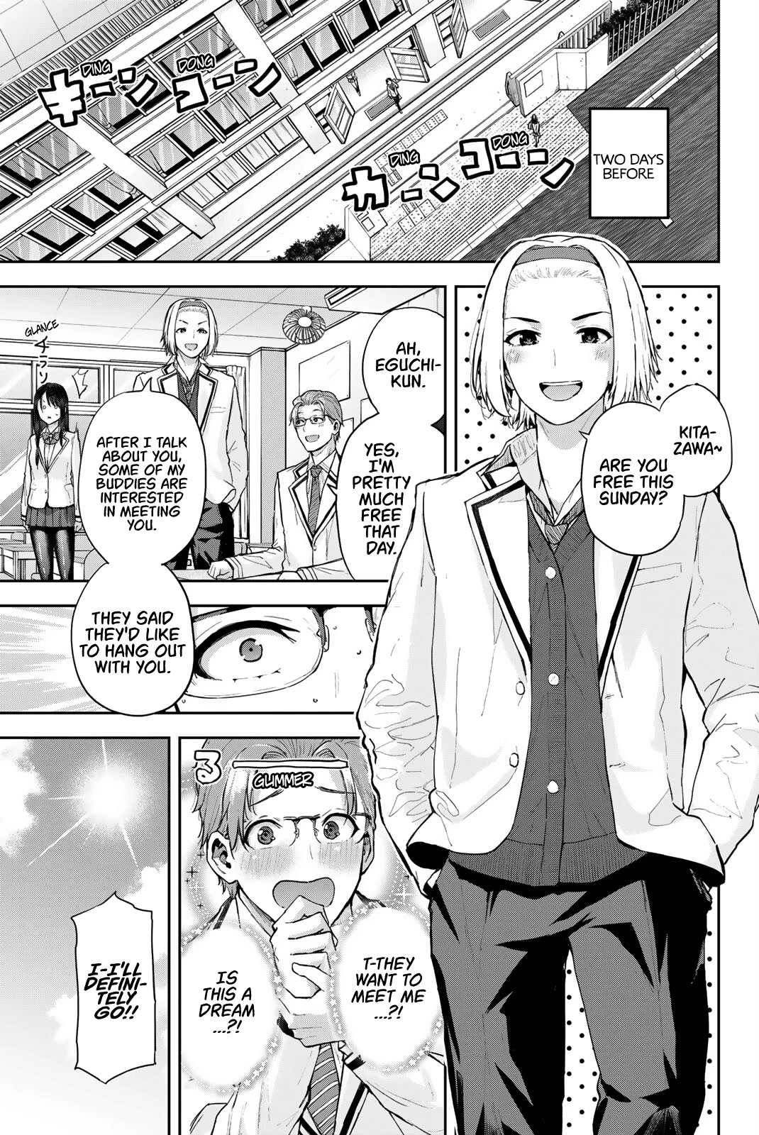 Kitazawa-kun Is in A class Chapter 9 page 3 - Chapter 9