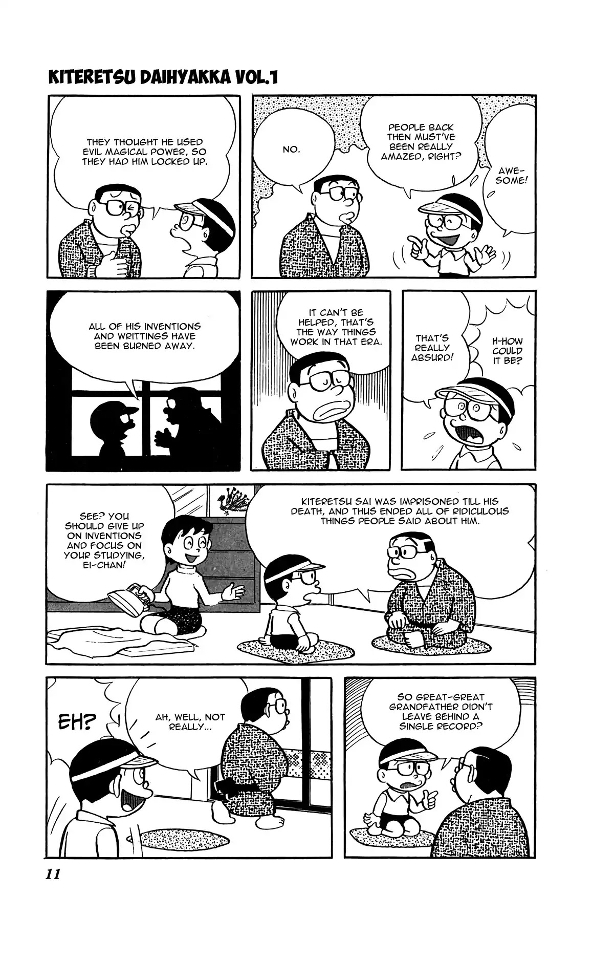 Kiteretsu Daihyakka Chapter 1 page 14 - Chapter 1: I'm Korosuke