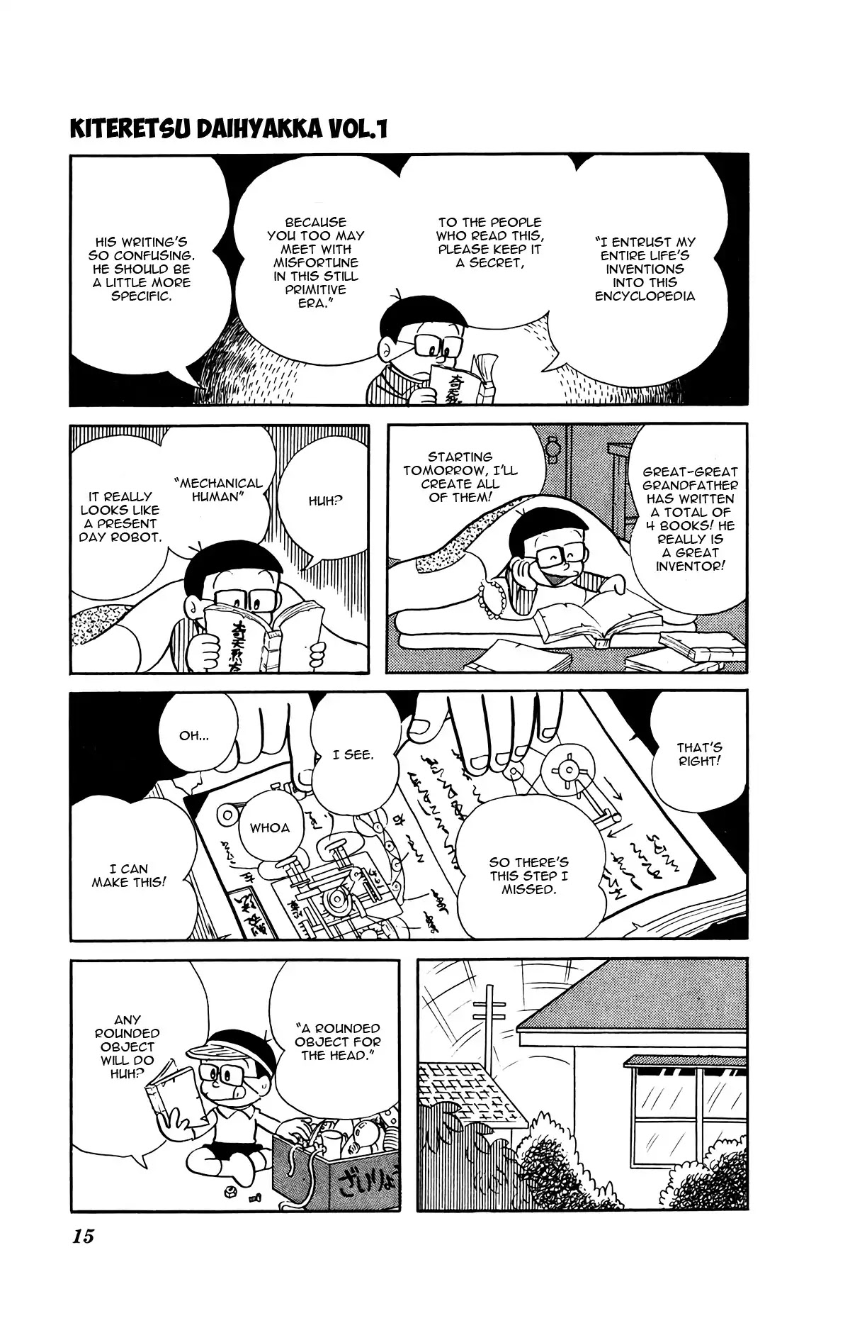 Kiteretsu Daihyakka Chapter 1 page 18 - Chapter 1: I'm Korosuke