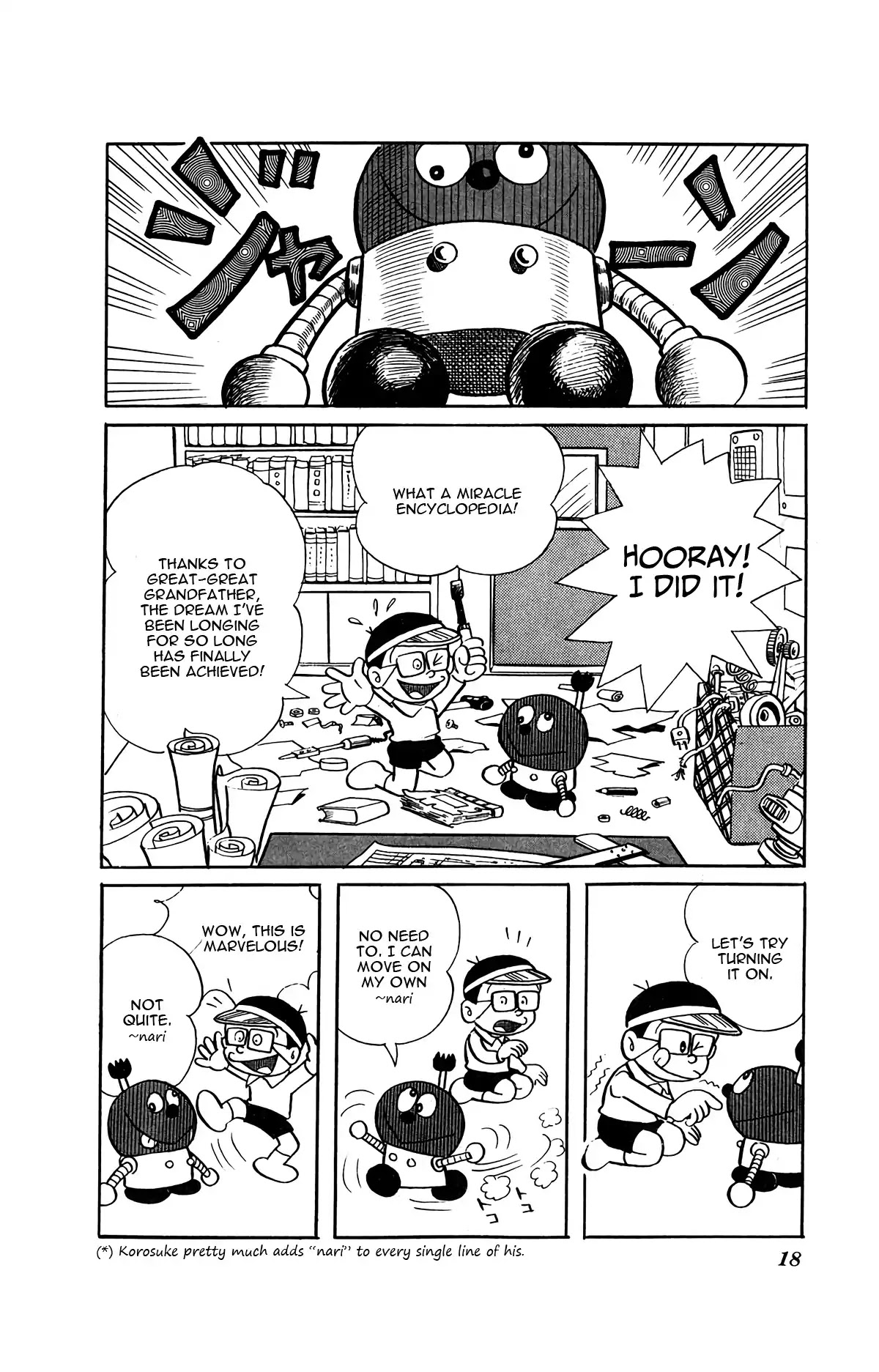 Kiteretsu Daihyakka Chapter 1 page 21 - Chapter 1: I'm Korosuke
