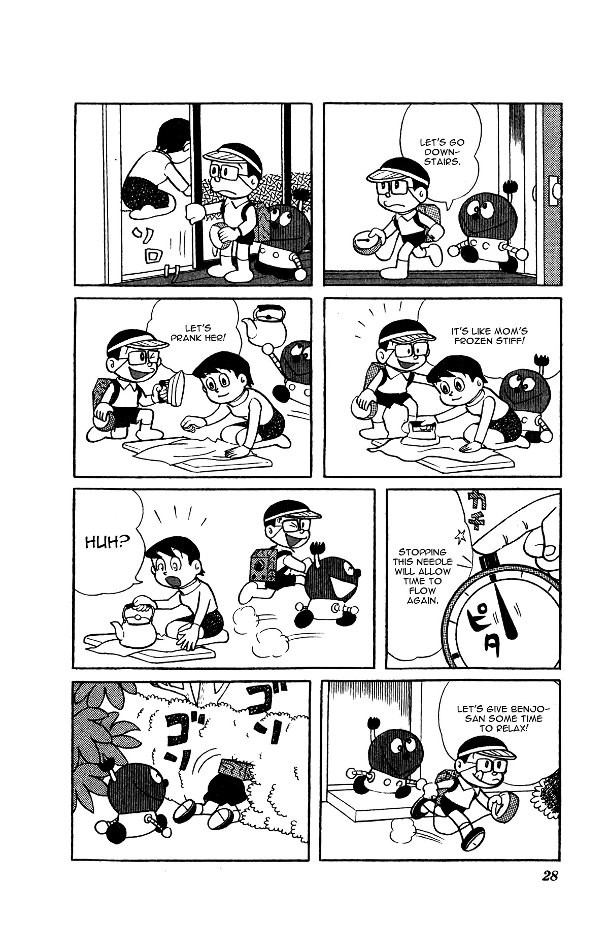 Kiteretsu Daihyakka Chapter 2 page 10 - Chapter 2: Time Freezer