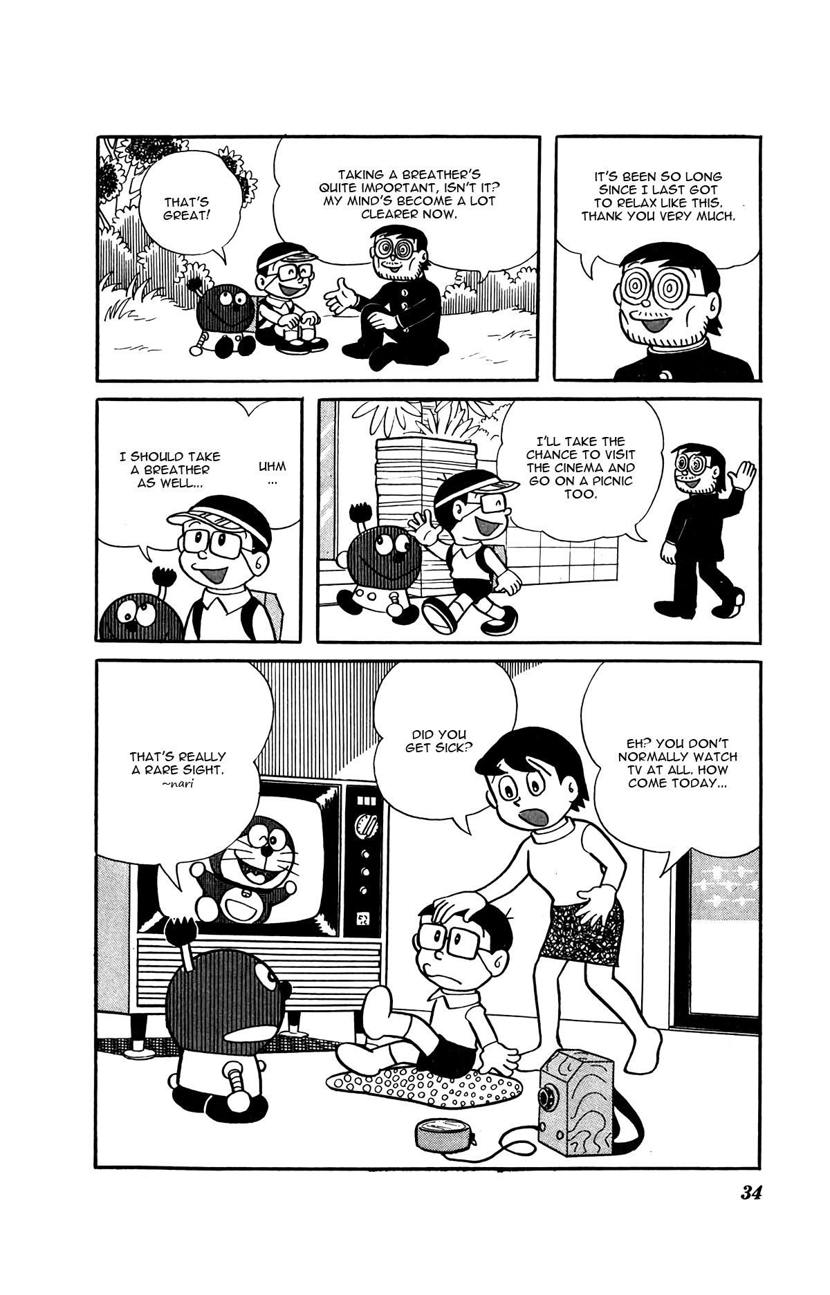 Kiteretsu Daihyakka Chapter 2 page 16 - Chapter 2: Time Freezer