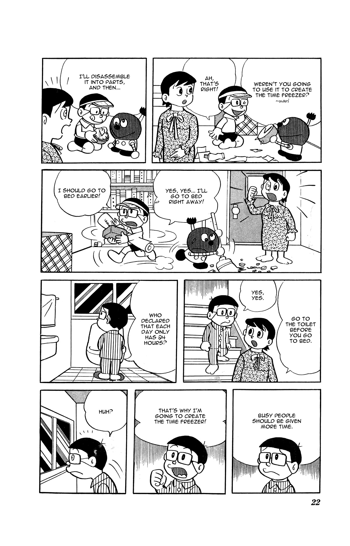 Kiteretsu Daihyakka Chapter 2 page 4 - Chapter 2: Time Freezer