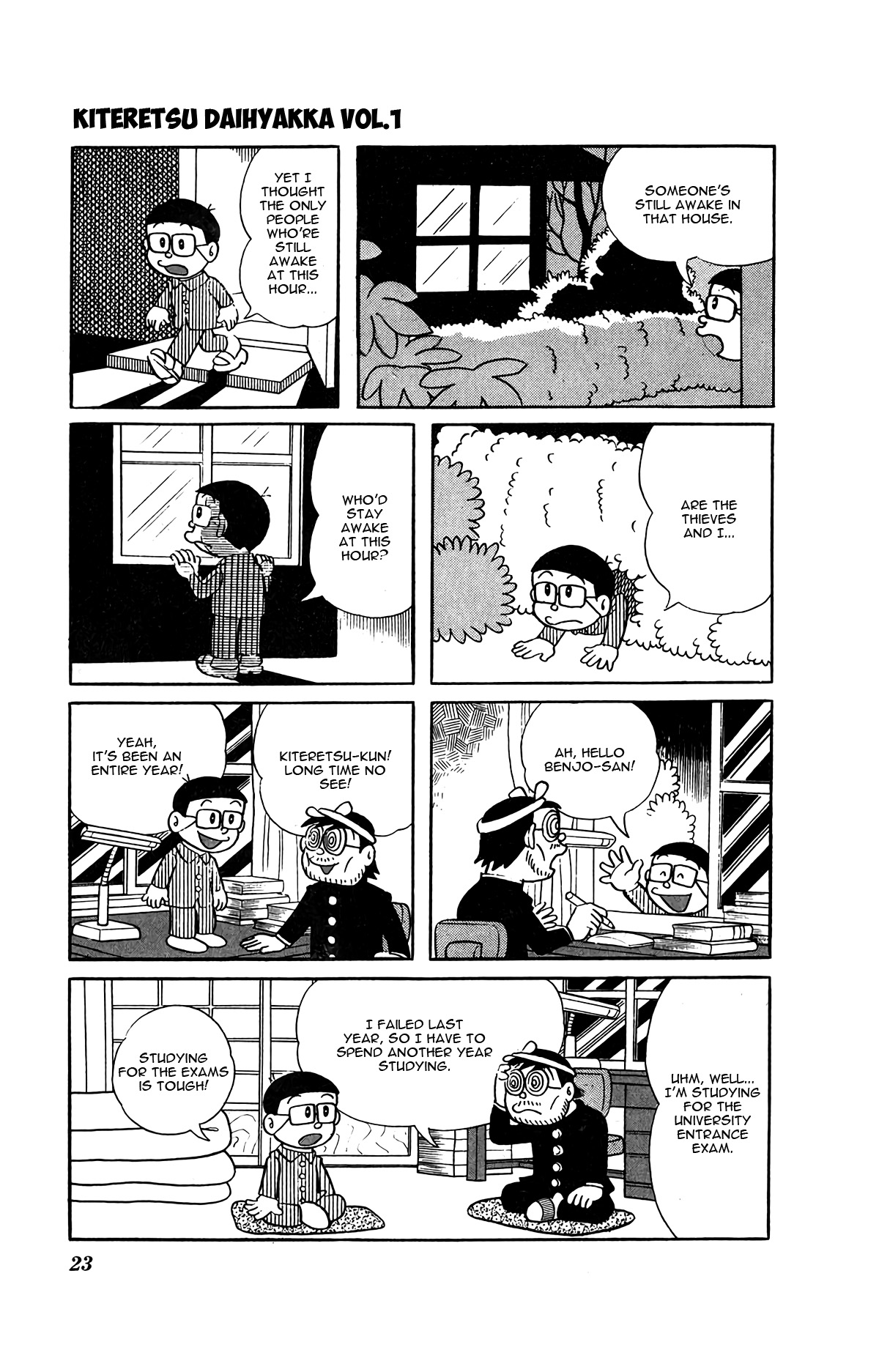 Kiteretsu Daihyakka Chapter 2 page 5 - Chapter 2: Time Freezer