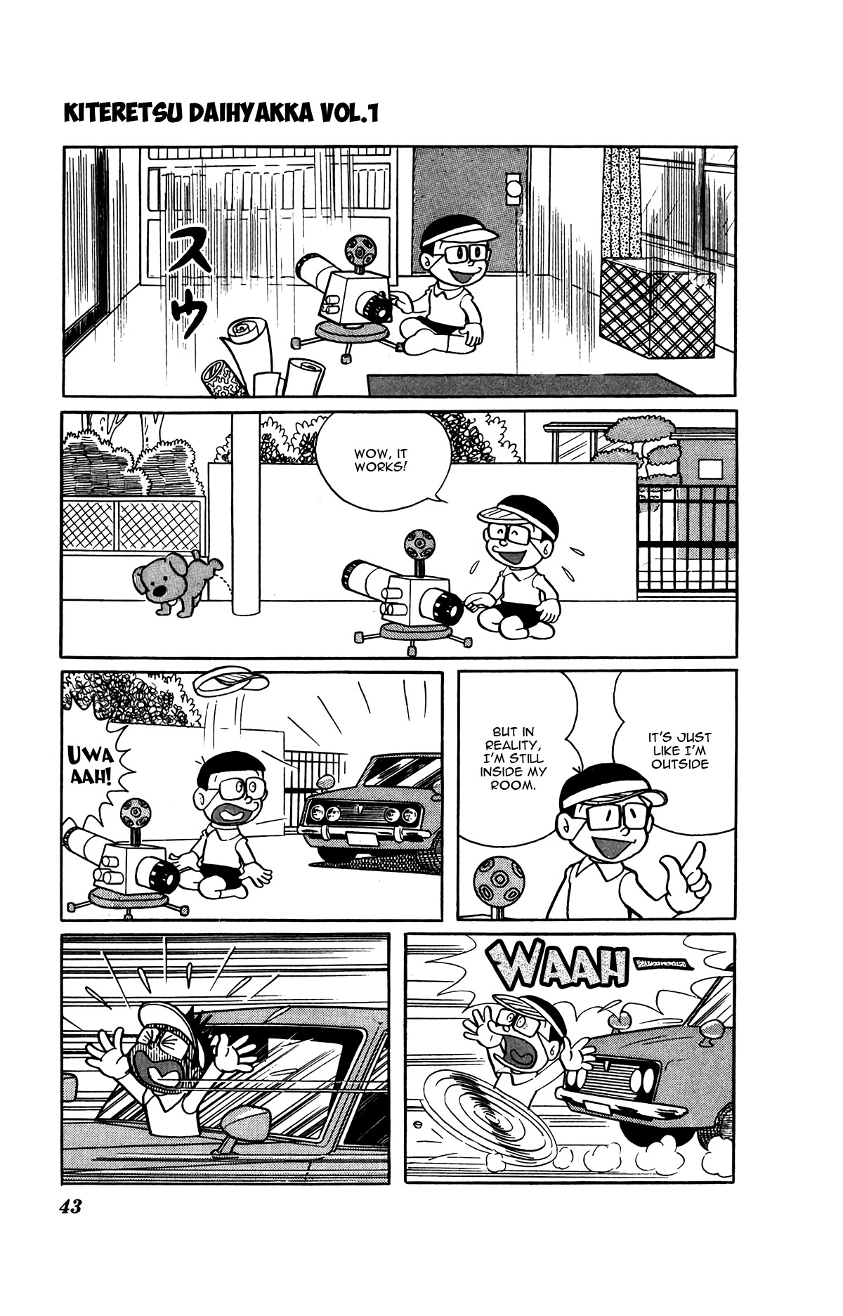 Kiteretsu Daihyakka Chapter 3 page 10 - Chapter 3: Illusion Projector