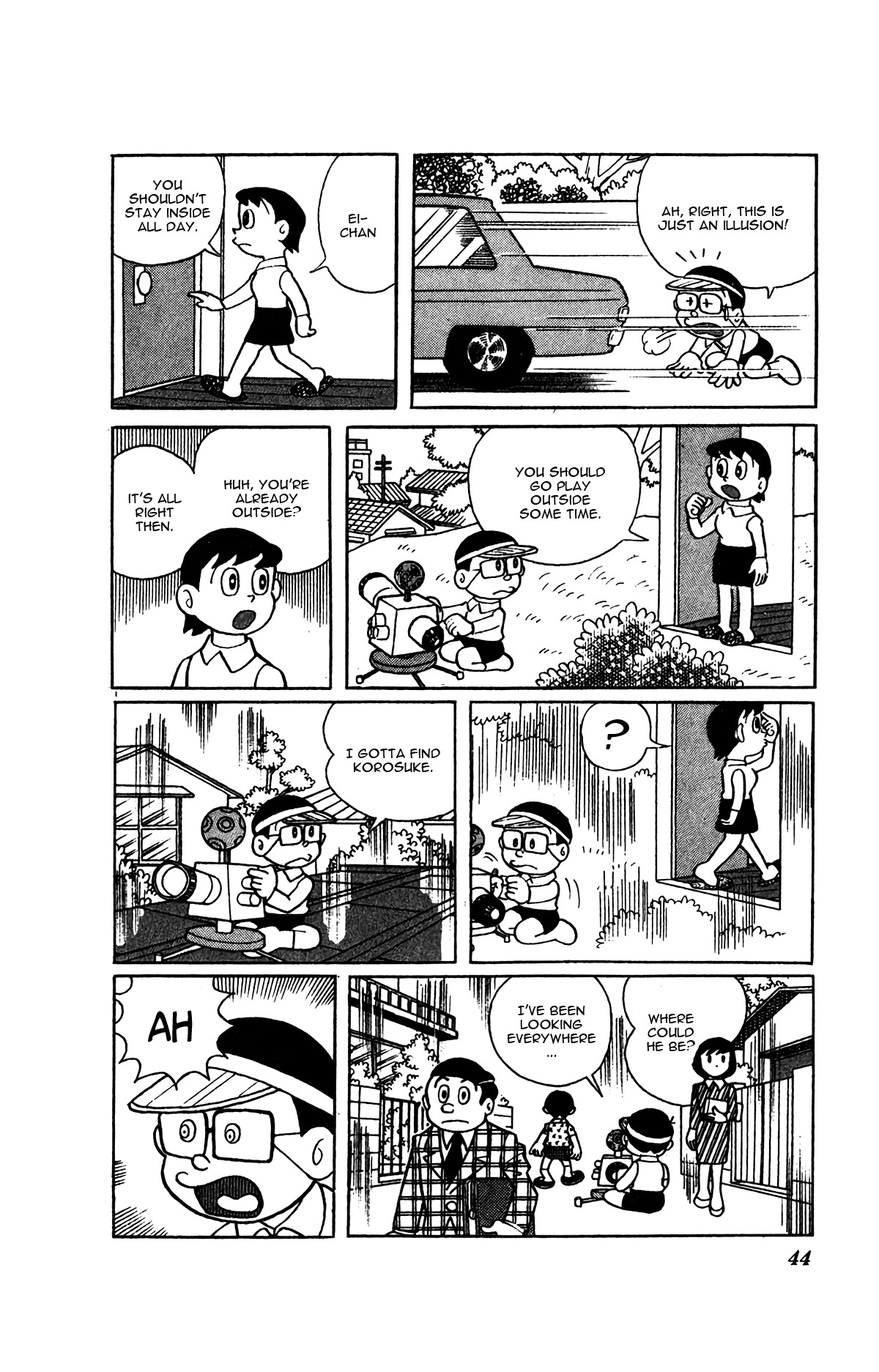 Kiteretsu Daihyakka Chapter 3 page 11 - Chapter 3: Illusion Projector