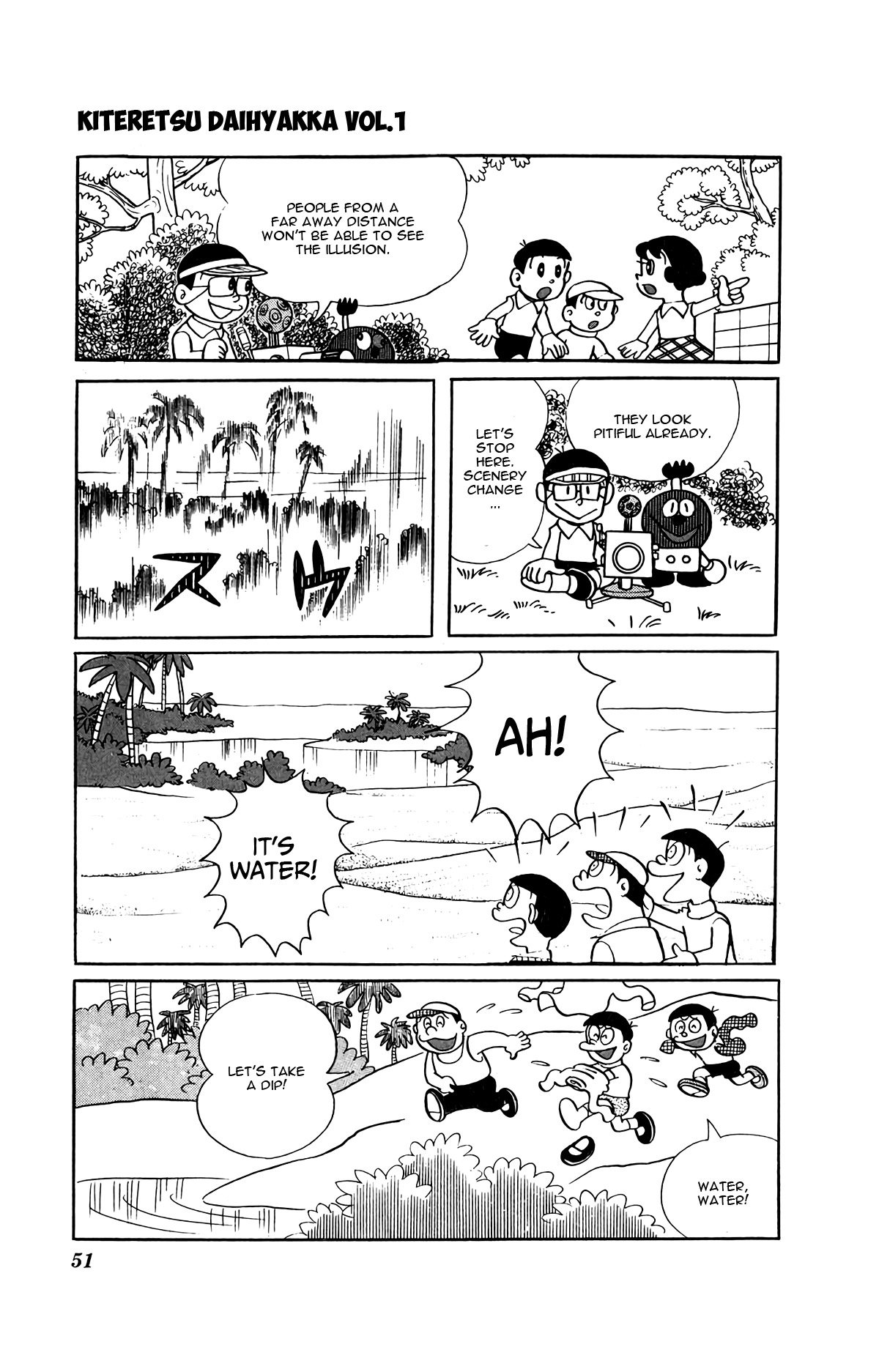 Kiteretsu Daihyakka Chapter 3 page 17 - Chapter 3: Illusion Projector