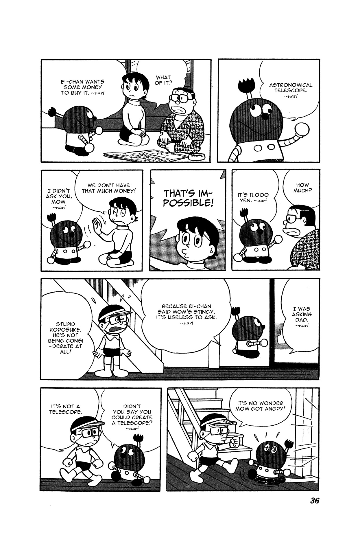 Kiteretsu Daihyakka Chapter 3 page 3 - Chapter 3: Illusion Projector