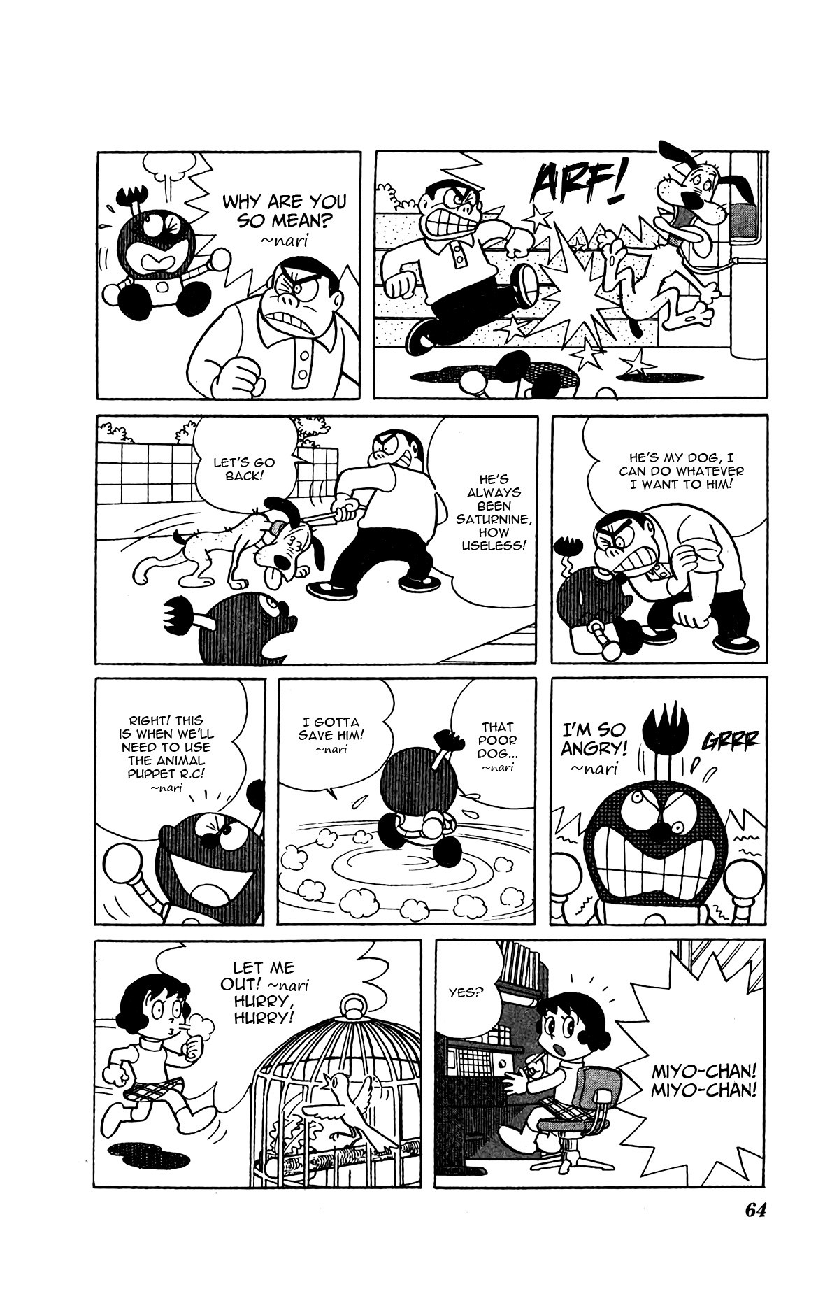 Kiteretsu Daihyakka Chapter 4 page 12 - Chapter 4: Animal Puppet R.C