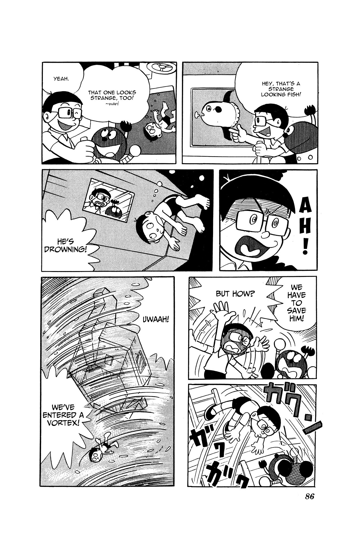 Kiteretsu Daihyakka Chapter 5 page 17 - Chapter 5: Adventure with Sea Turtle Submarine
