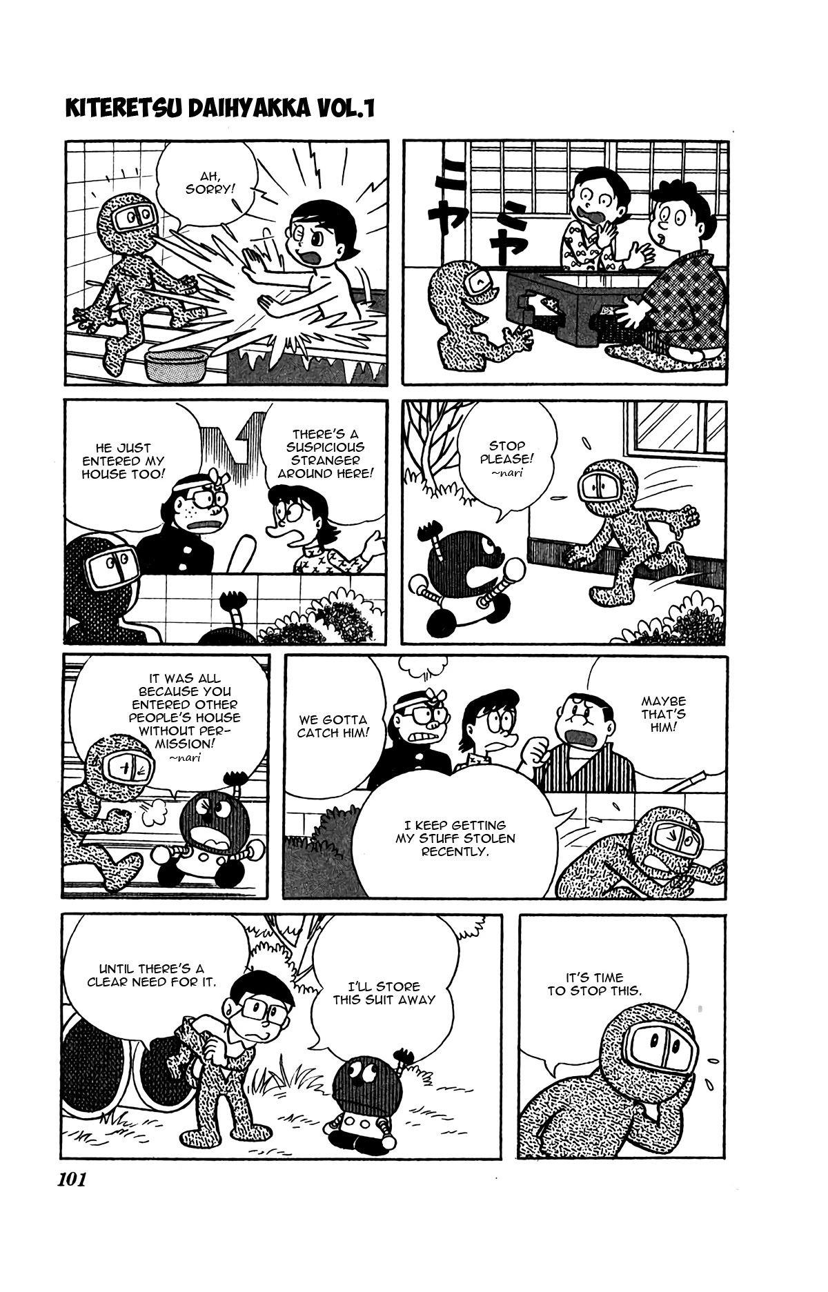 Kiteretsu Daihyakka Chapter 6 page 13 - Chapter 6