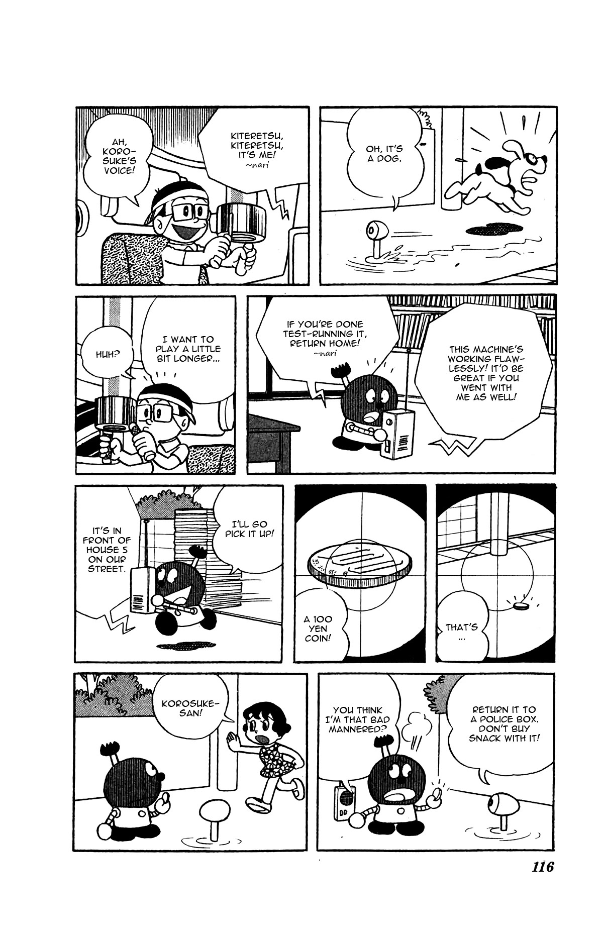Kiteretsu Daihyakka Chapter 7 page 11 - Chapter 7