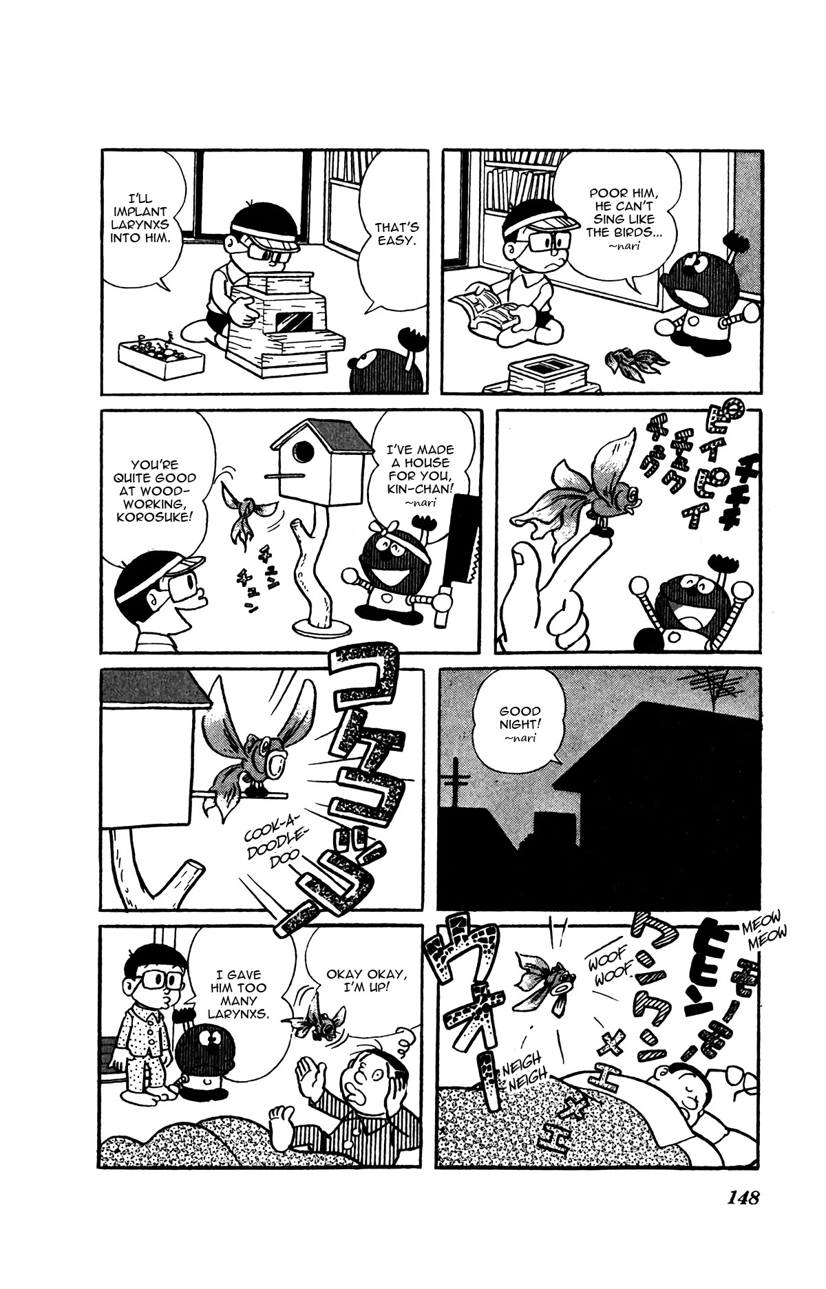 Kiteretsu Daihyakka Chapter 9 page 11 - Chapter 9: Artificial Goldfish