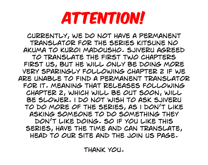 Kitsune no Akuma to Kuroi Madousho Chapter 1.2 page 6 - Chapter 1 v2 : First Clause