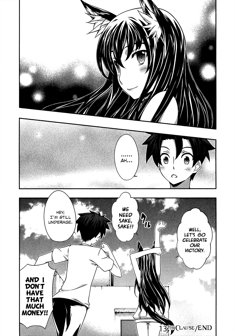 Kitsune no Akuma to Kuroi Madousho Chapter 13.2 page 33 - Chapter 13 v2 : Thirteenth Clause