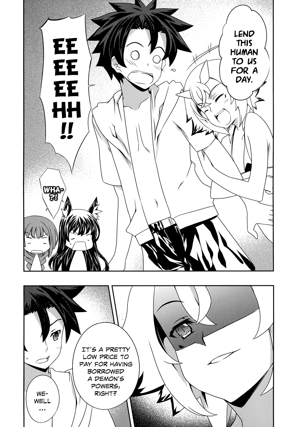 Kitsune no Akuma to Kuroi Madousho Chapter 19.2 page 10 - Chapter 19 v2 : 19th Clause