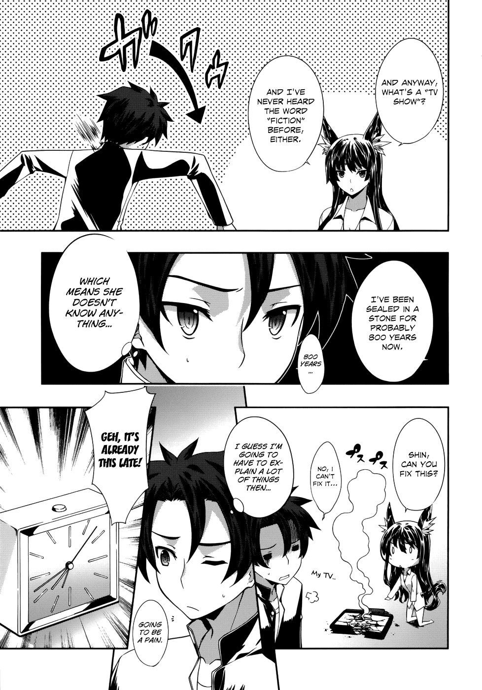 Kitsune no Akuma to Kuroi Madousho Chapter 2.2 page 11 - Chapter 2 v2 : Second Clause