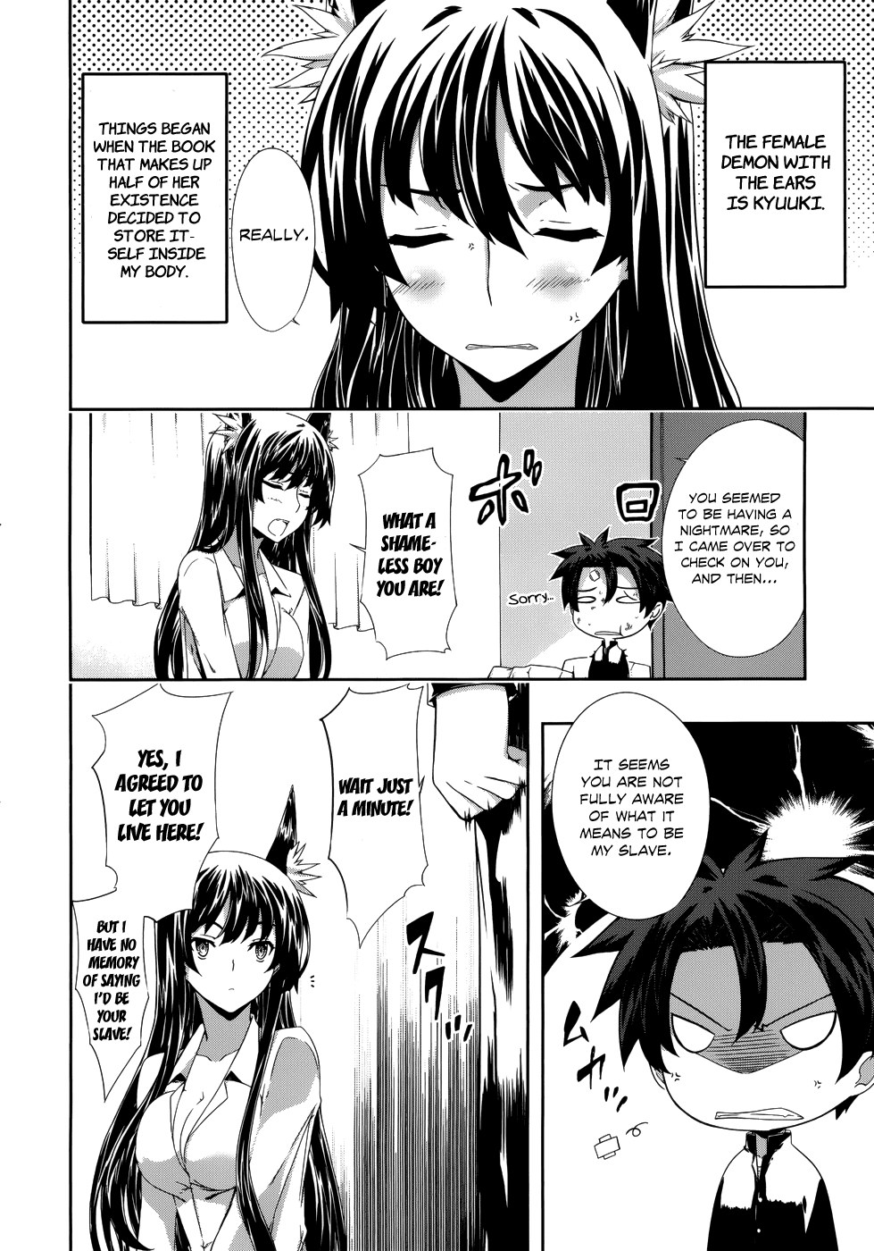Kitsune no Akuma to Kuroi Madousho Chapter 2.2 page 6 - Chapter 2 v2 : Second Clause