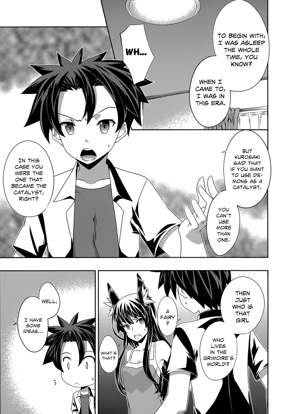 Kitsune no Akuma to Kuroi Madousho Chapter 20.2 page 4 - Chapter 20 v2 : 20th Clause