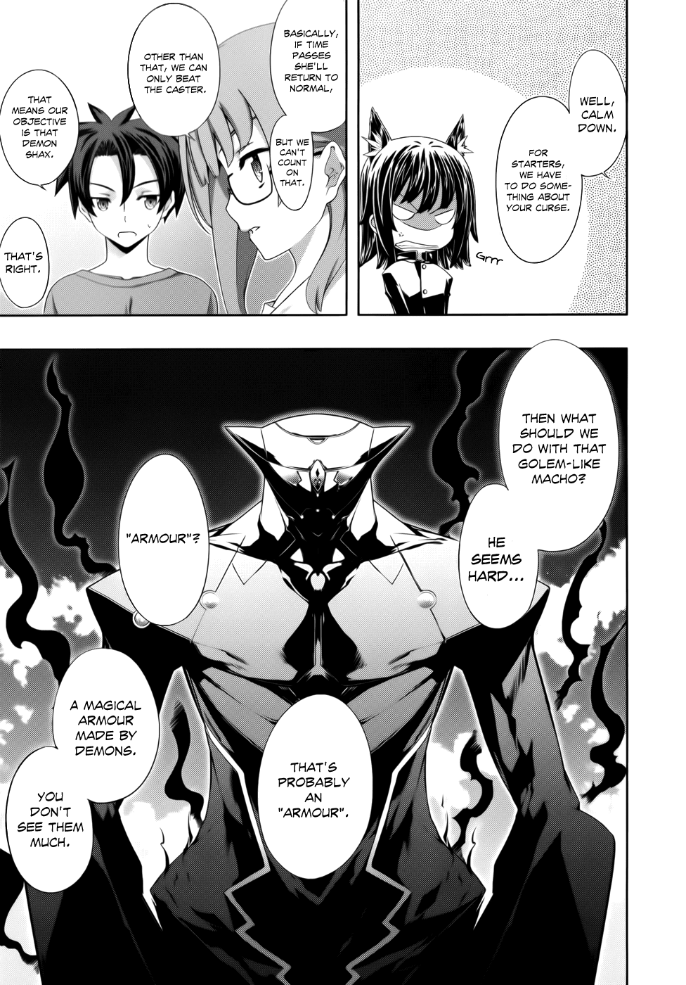 Kitsune no Akuma to Kuroi Madousho Chapter 7.2 page 25 - Chapter 7 v2 : Seventh Clause