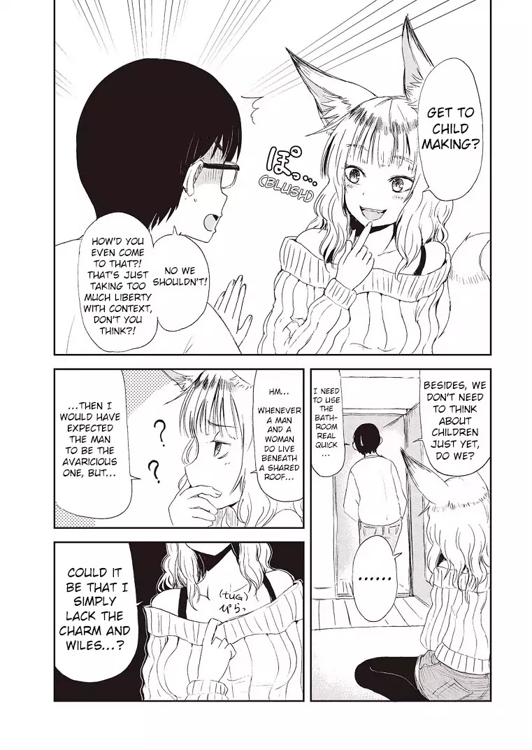 Kitsune no Oyome-chan Chapter 1 page 5 - Chapter 1: When My Kitsune Wife and I Went Out For A Date