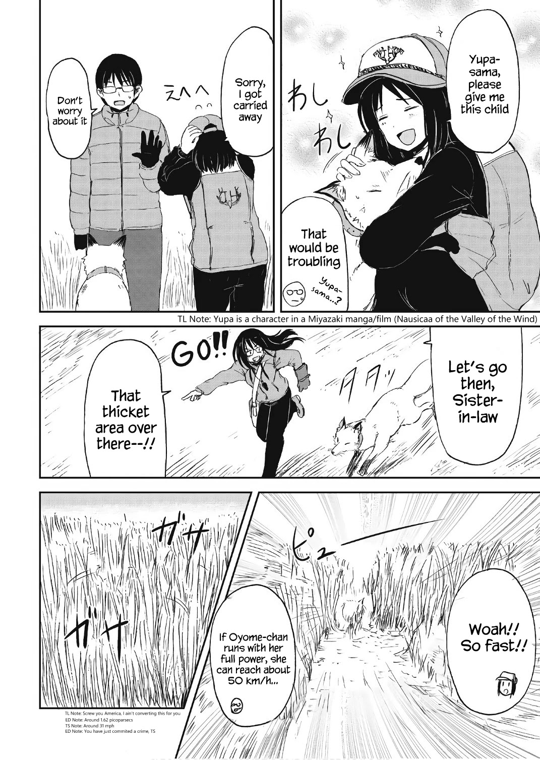 Kitsune no Oyome-chan Chapter 10 page 10 - Chapter 10: Oyome-chan and Pheasant-Hunting