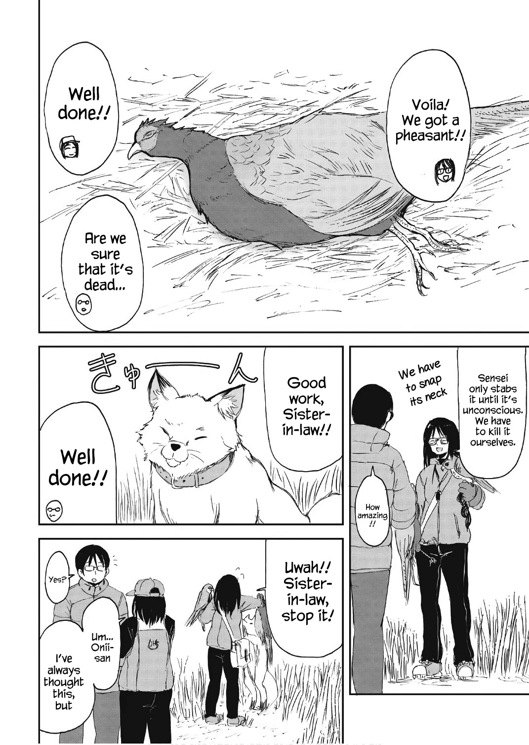Kitsune no Oyome-chan Chapter 10 page 14 - Chapter 10: Oyome-chan and Pheasant-Hunting